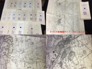 板橋区(蓮根駅周辺)にて『戦前清国満州古地図1』の買取をいたしました。