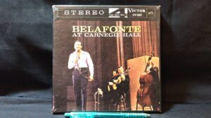 【オープンリールテープ】べラフォンテ『BELAFONTE AT CARNEGIE HALL』を買取いたしました。